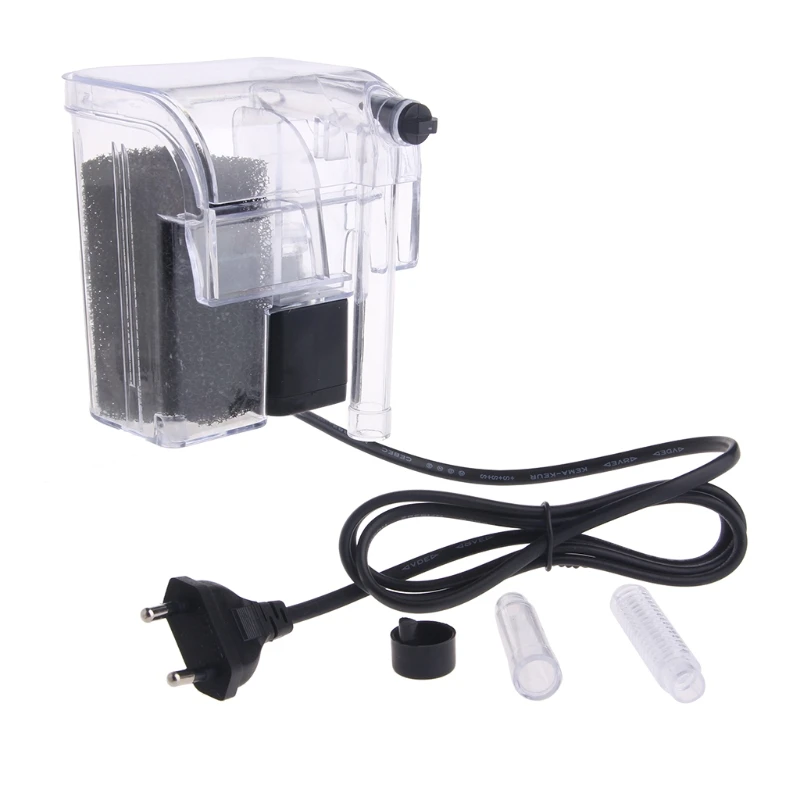 

Waterfall Hang On External Oxygen Pump Water Filter For Aquarium Fish Tank B95B