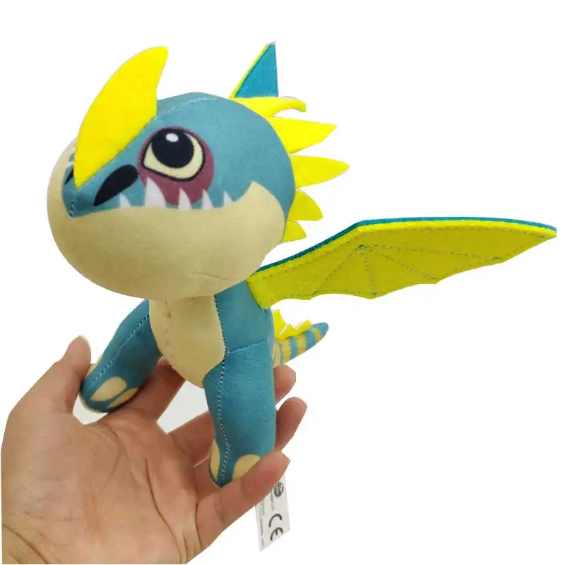 

15cm/18cm mini Movie How to Train Your Dragon Night Fury Toothless girlfriend soft plush toys for children gift for christmas