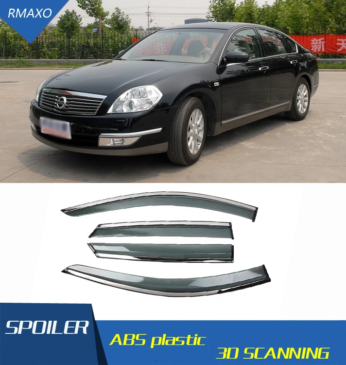 

For Nissan Teana 2005-2007 Window Visor Vent Shades Sun Rain Deflector Guard For Nissan Altima Auto Accessories 4PCS/SET