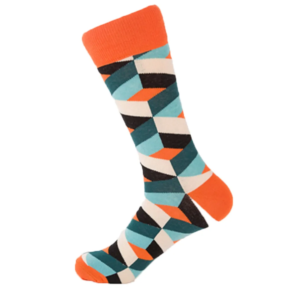 ORLVS счастливые носки унисекс осень зима длинные носки Мужская calcetines skarpetki meia calcetines hombre divertido хлопковые носки#4