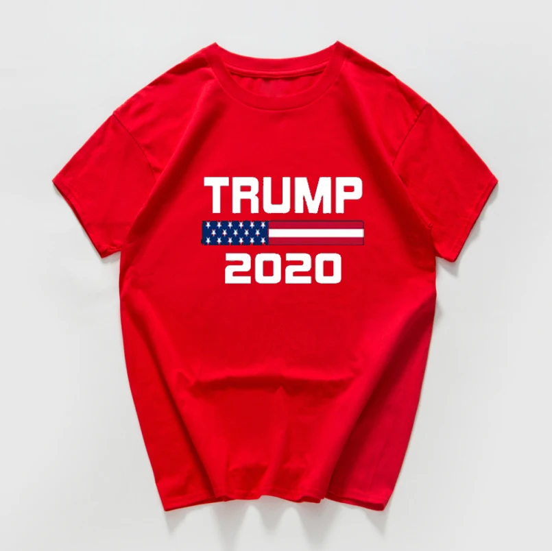 Новинка 2020 Забавные футболки с изображением Трампа женская уличная одежда из 100%