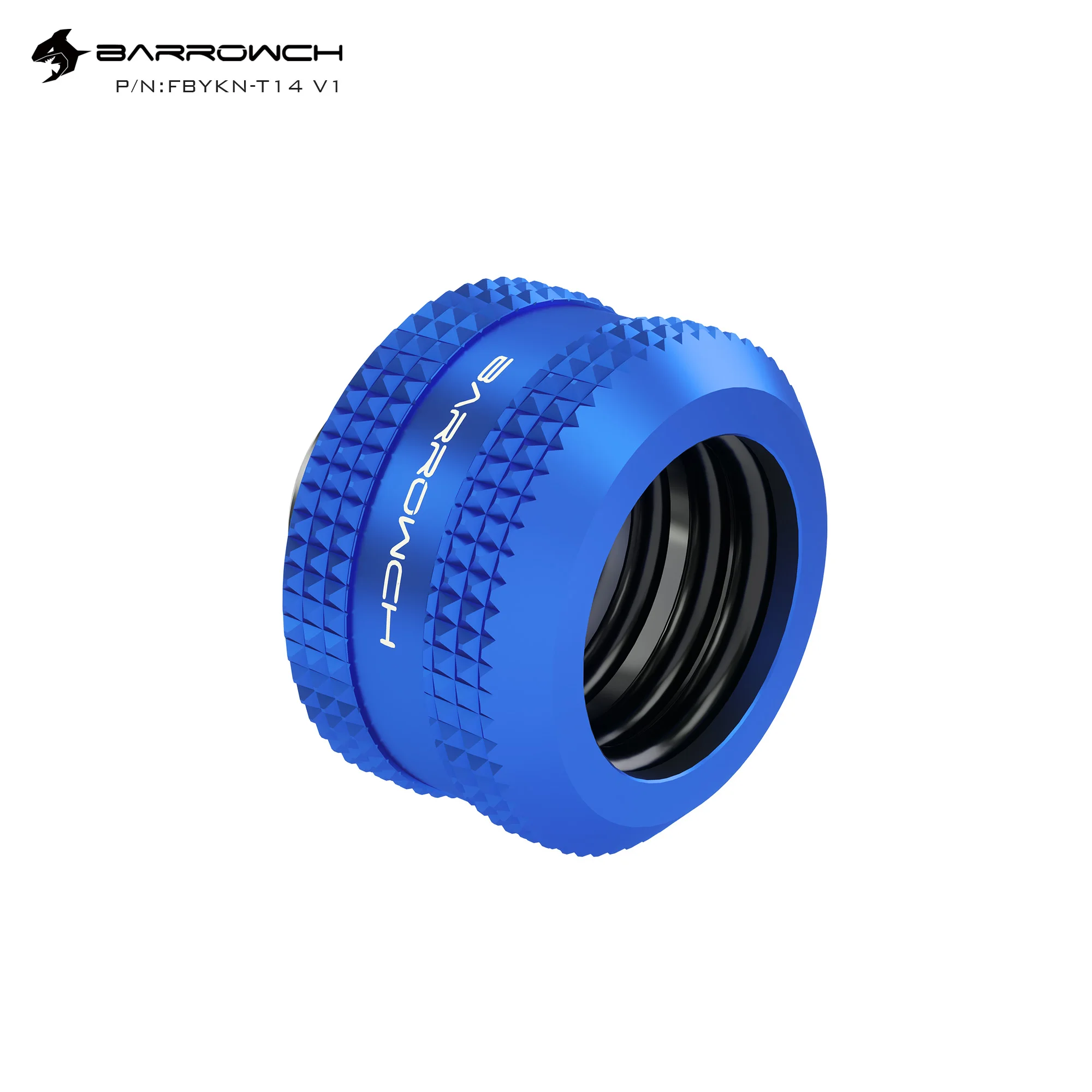 Barrowch FBYKN T12 V1/FBYKN T14 T16 V1 Компрессионный фитинг для OD12mm/14mm/16mm Жесткий трубопровод