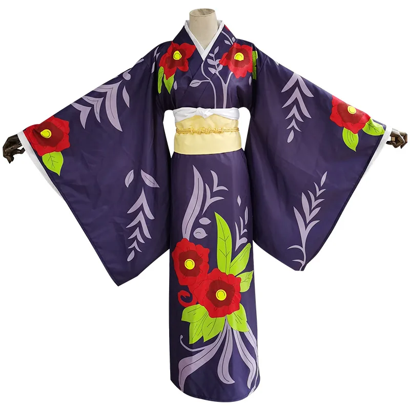 

Cosplay Anime Demon Slayer BladeMagical Pearl World Full Costume Men's and Women's Kimono Halloween Custom Uniforms Set