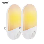 Светодиодный ночник с пассивным ИК датчиком движения, индукционный домашний ночной Светильник для детской гостиной, прикроватный автоматический ВКЛ.ВЫКЛ. 110 В 220 В, США, ЕС, Великобритания