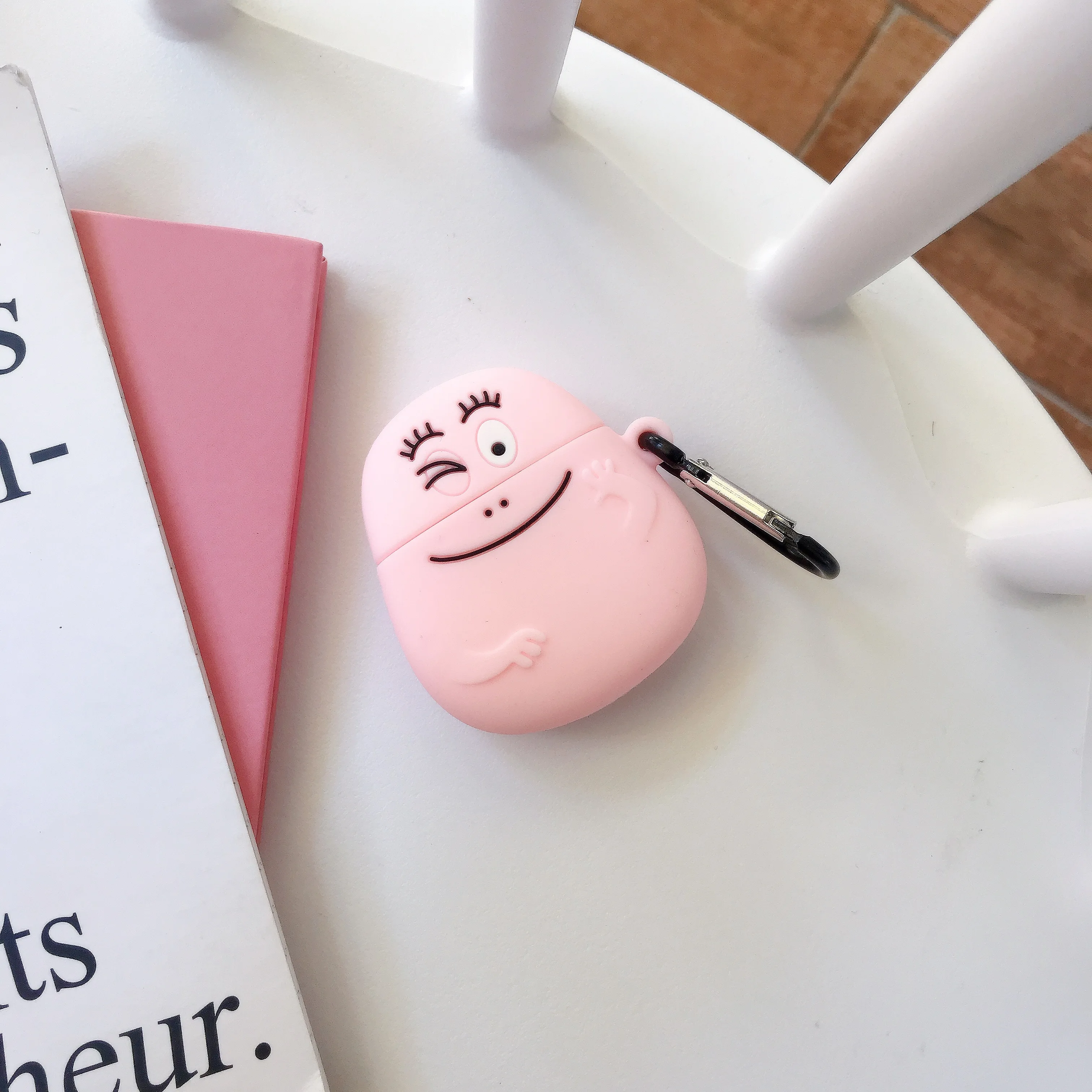 Чехол для AirPods 3D чехол наушников с милыми мультяшками Чехлы Apple Airpods 2 забавные