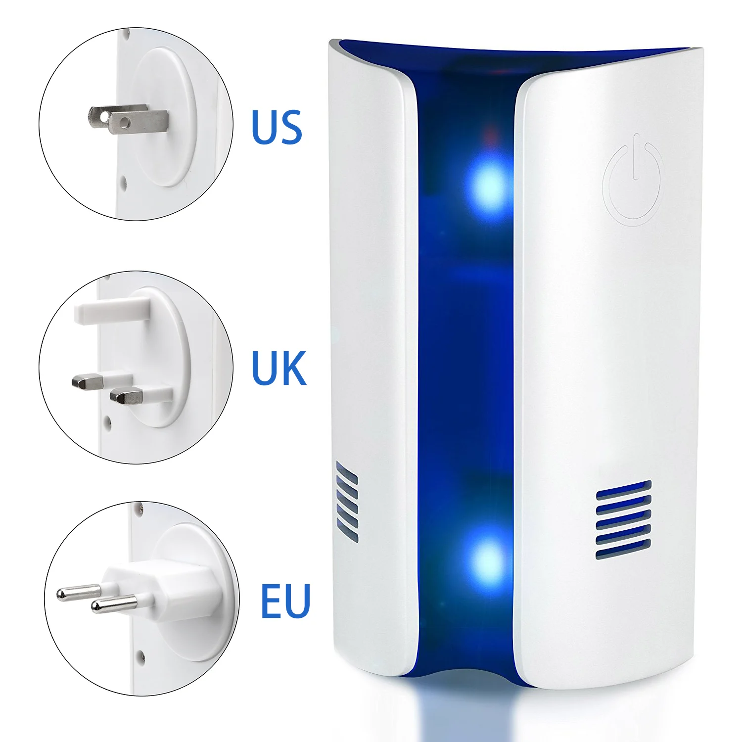 

NICEYARD Ultrasonic Pest Repeller Electronic mosquito repellent Bread Type Rodent Control Mouse Pest Repellent EU/US/UK Plug