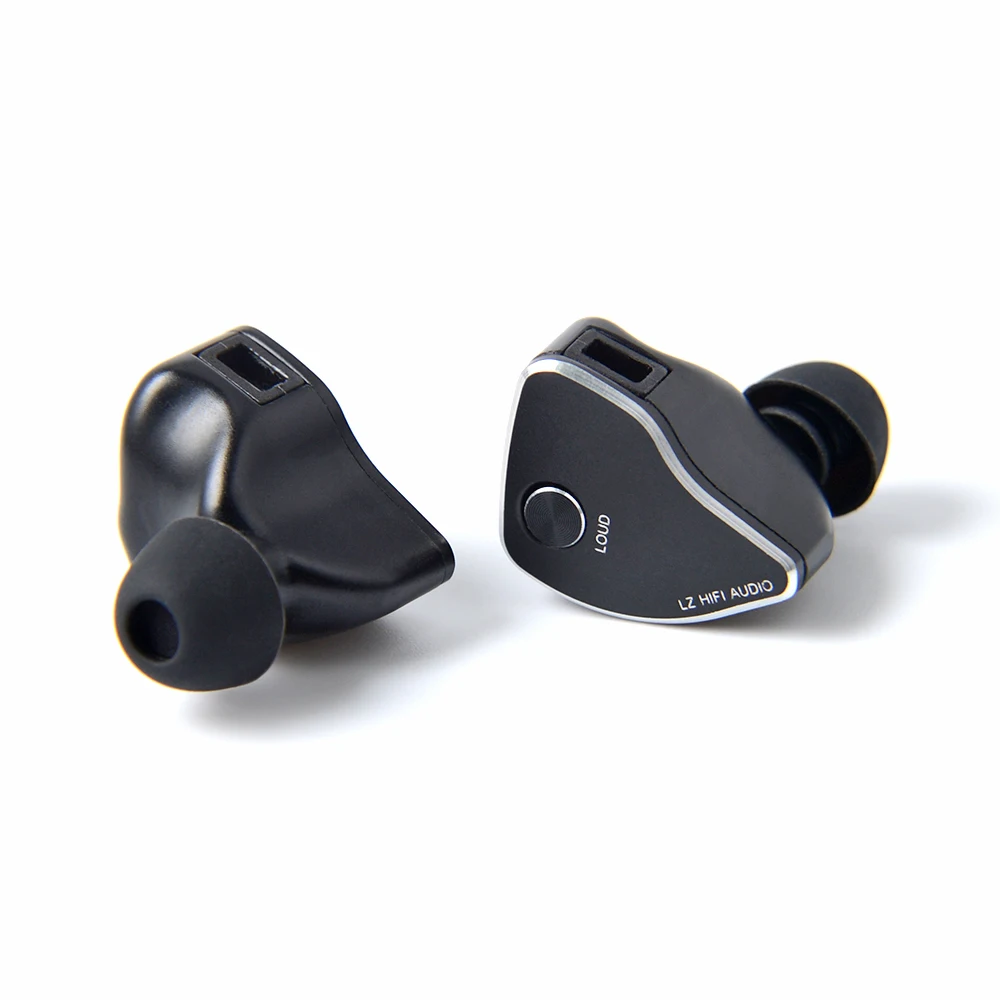 LZ A6 In Ear Earphone 1DD+4BA+1 Piezoelectric Ceramics Drive Hybrid 6 Units HIFI IEM Earbud Replaceable Nozzle MMCX Detachable |