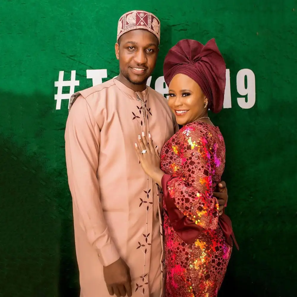 Новейшая кружевная ткань из органзы африканская с блестками Высококачественная