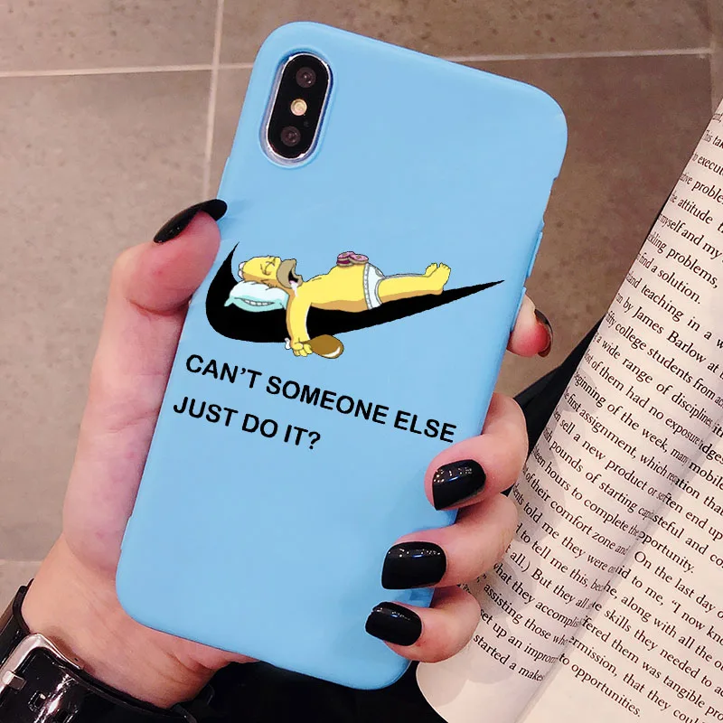 Чехол для телефона с изображением Симпсонов samsung Galaxy Note 10 9 8 Plus матовый