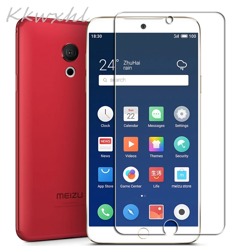 

Закаленное стекло для Meizu 15 Plus, Защитная пленка для экрана Meizu 15 Lite (M15)