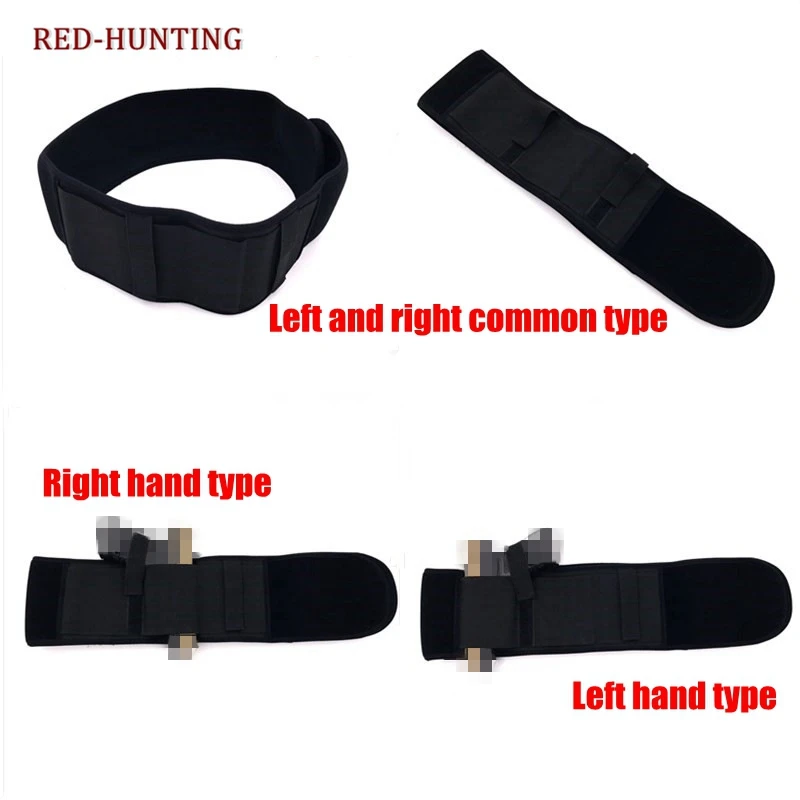 

Adjustbale Belly Band Hand Gun Holster Hunting Holster Cross Draw for Right or Left Hand Men or Woman
