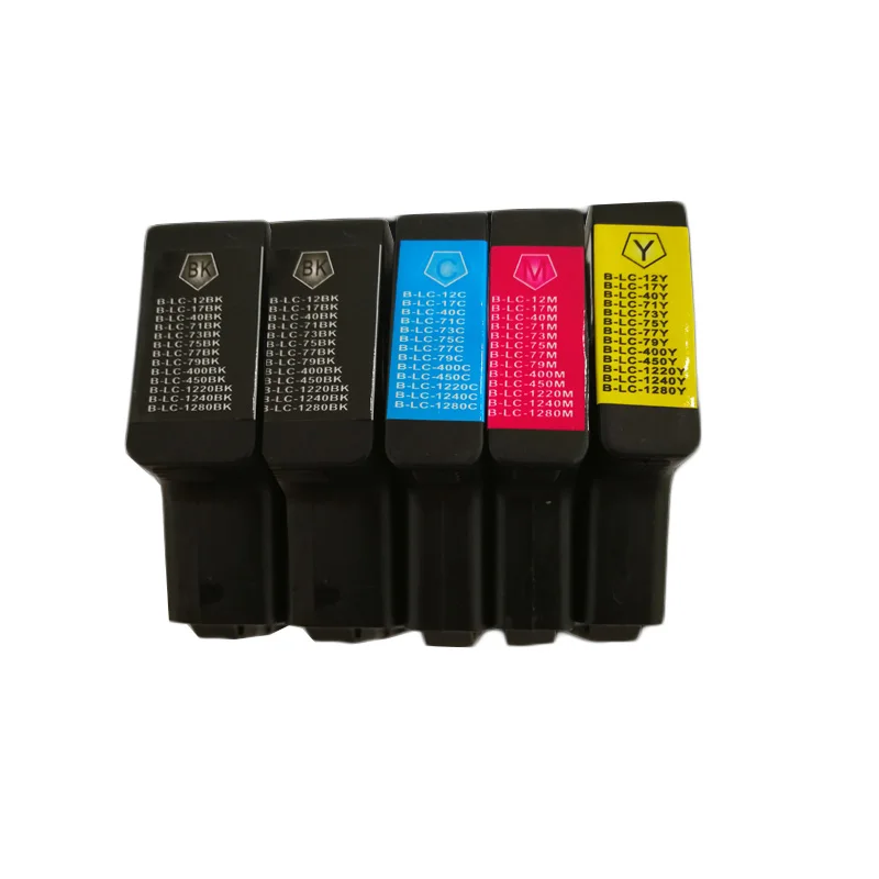 

LuoCai Compatible ink cartridges LC1240 LC1280 LC75 LC73 LC77 LC79 LC12 LC17 LC450 LC400 For J6910CDW printers