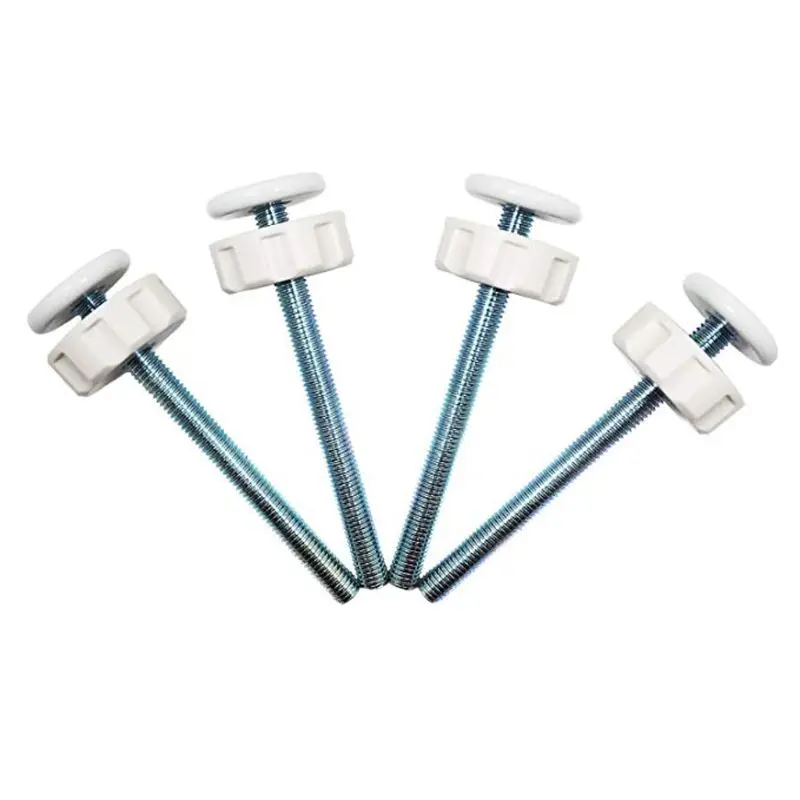 

Pressure Mounted Baby Gates Threaded Spindle Rods,4Pcs Spindle Screw Mounted Bolts Kit for Stair Gates Dog Gate