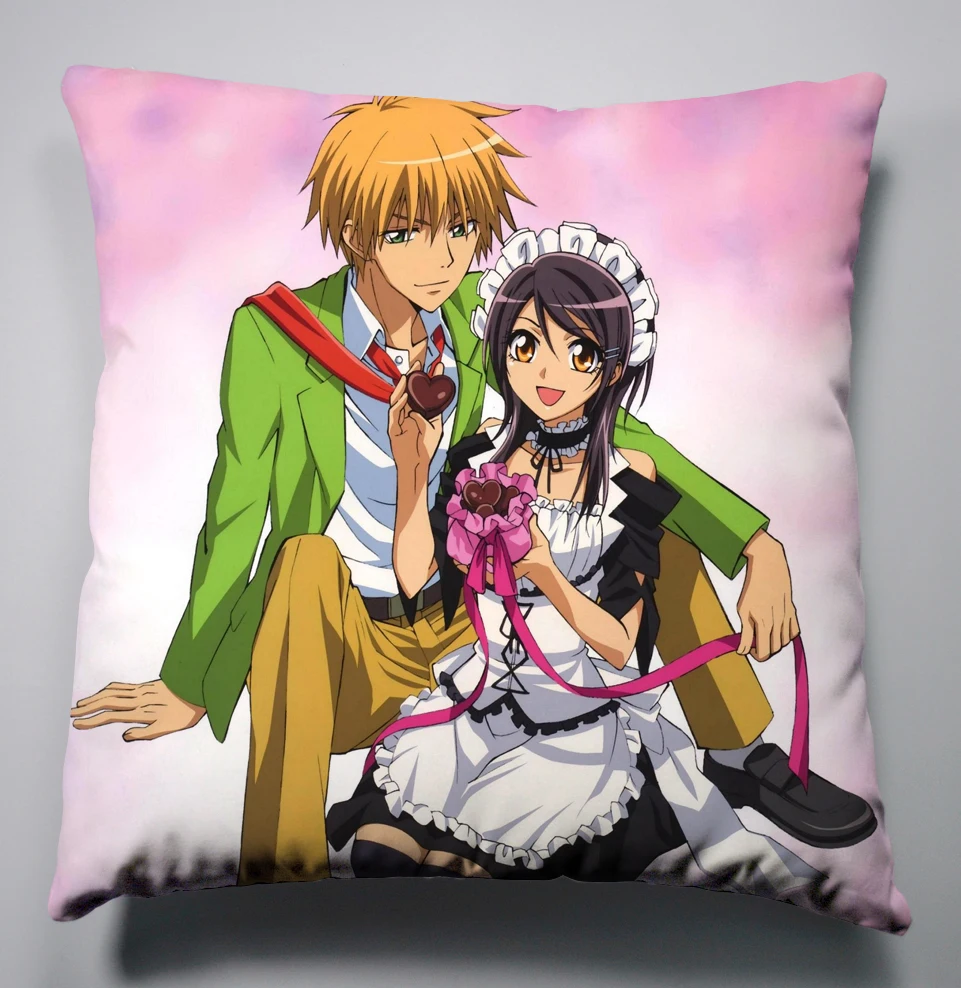 Аниме Манга Kaichou wa Maid-sama подушка 40x40 см наволочка сиденье постельные принадлежности Подушка 006