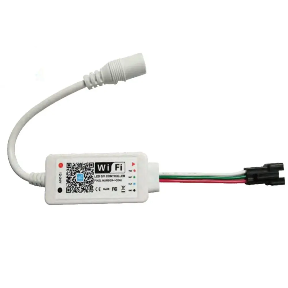 Smart WiFi Addressable RGB led контроллер полосы для WS2811 UCS1903 WS2812B SM16703 SK6812 Пульт дистанционного