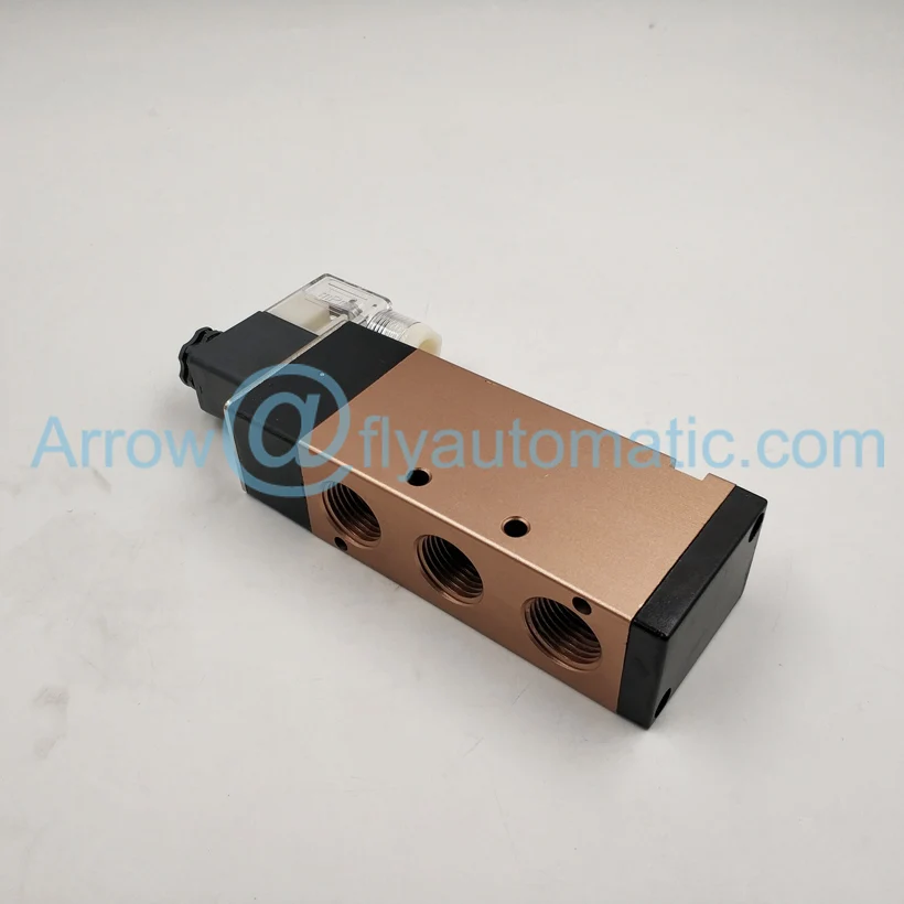 4V410-15 1/2 &quot &lt Airtac Тип&gt дюйма 5 портов 2 Позиции электромагнитный клапан |