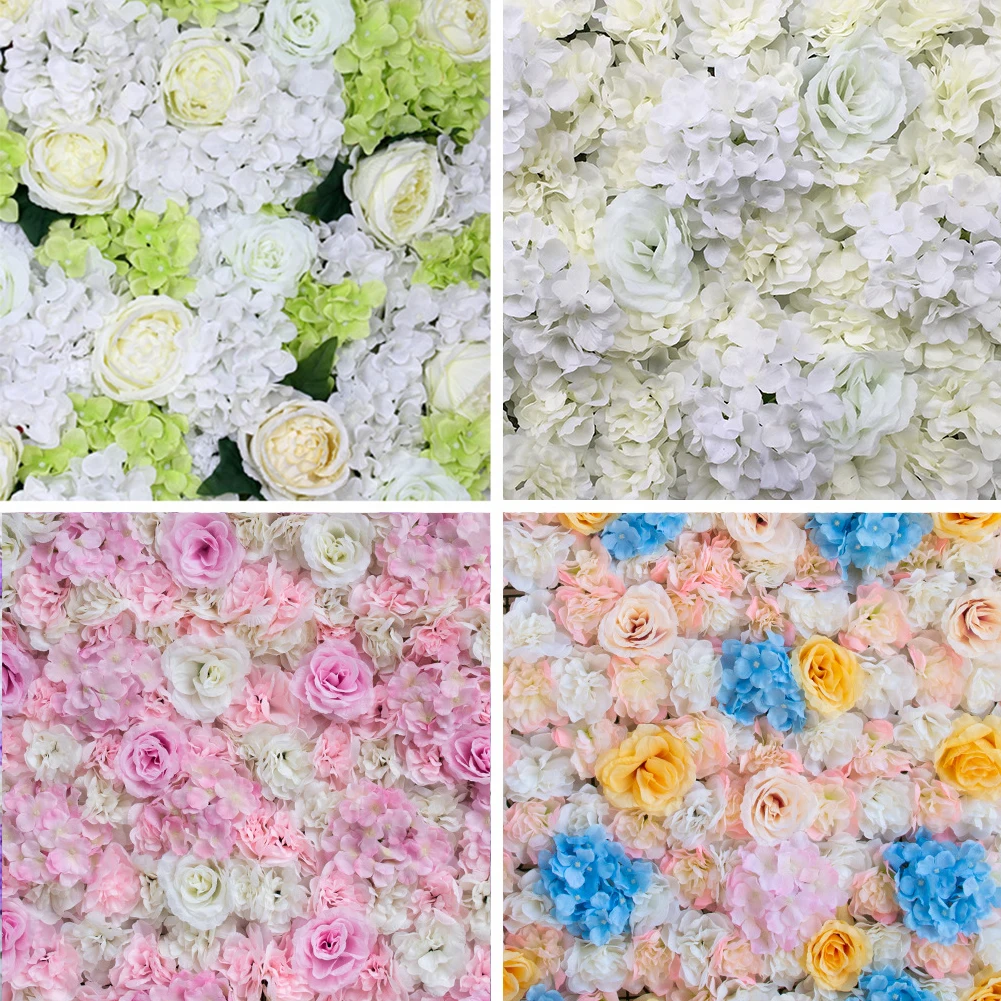 Цветочная панель романтический свадебный фон искусственные розы домашние