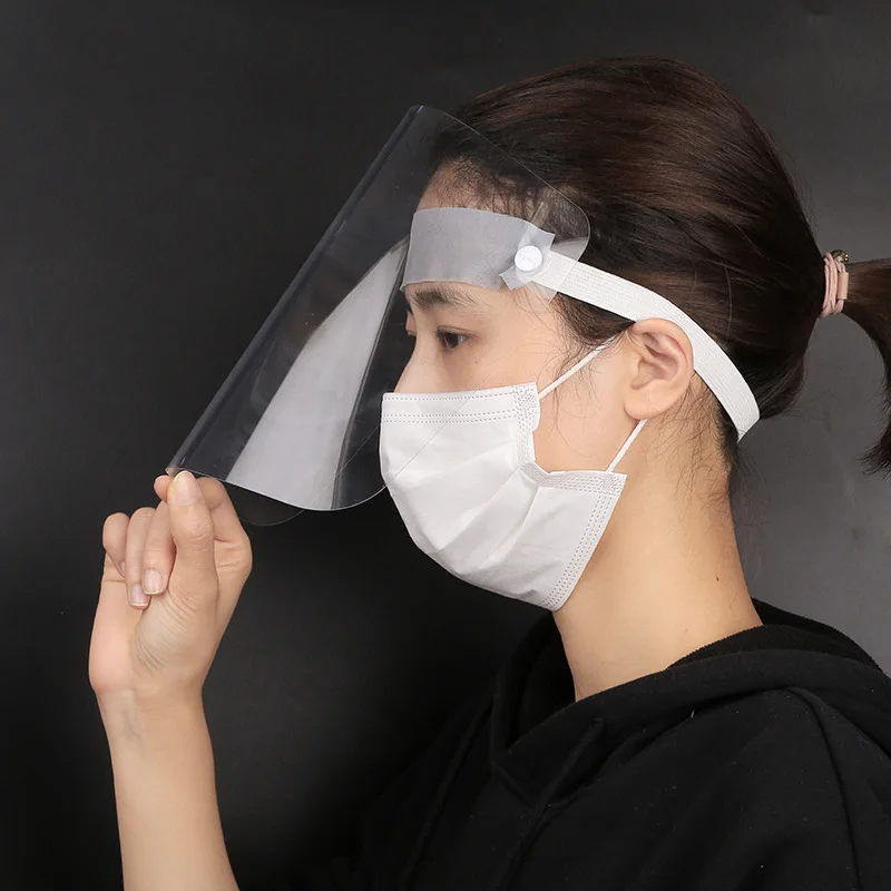 5 шт. защитная маска полное покрытие лица защитный козырек прозрачный