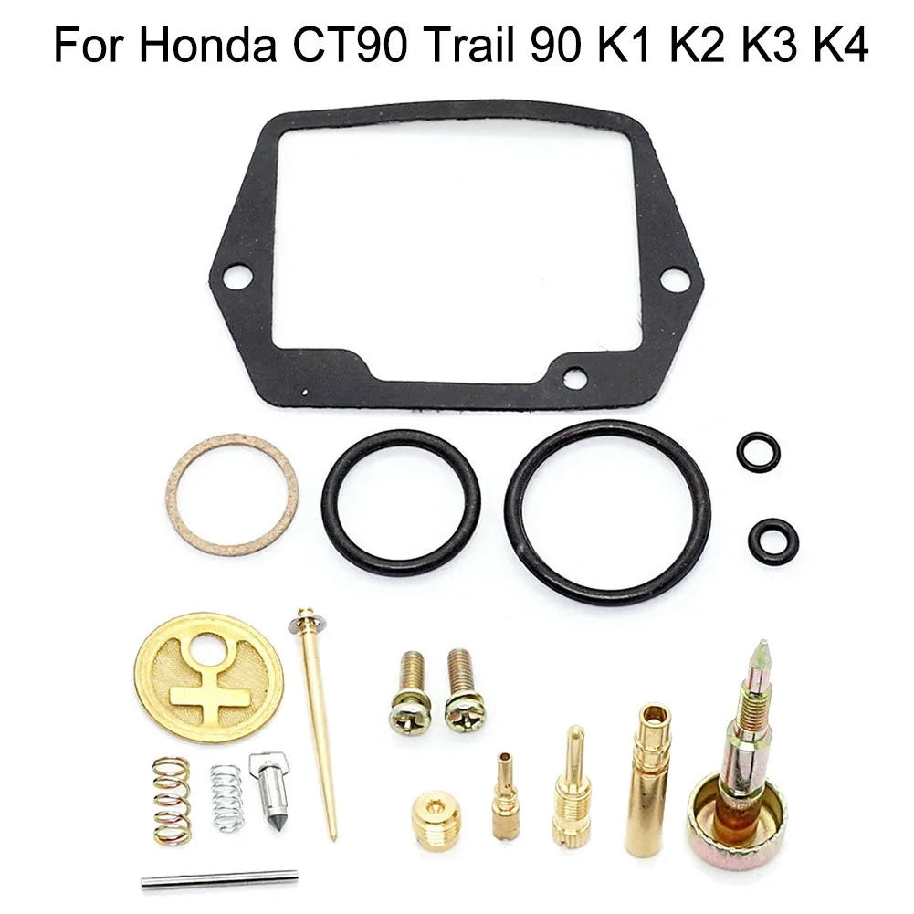 

Float Carburetor Rebuild Kit For Honda CT90 For Trail 90 K1 K2 K3 K4 Gasket
