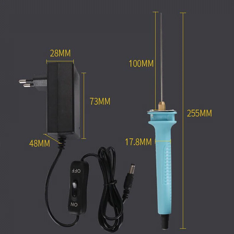 Штепсельная Вилка европейского стандарта резак для ручек электрический из