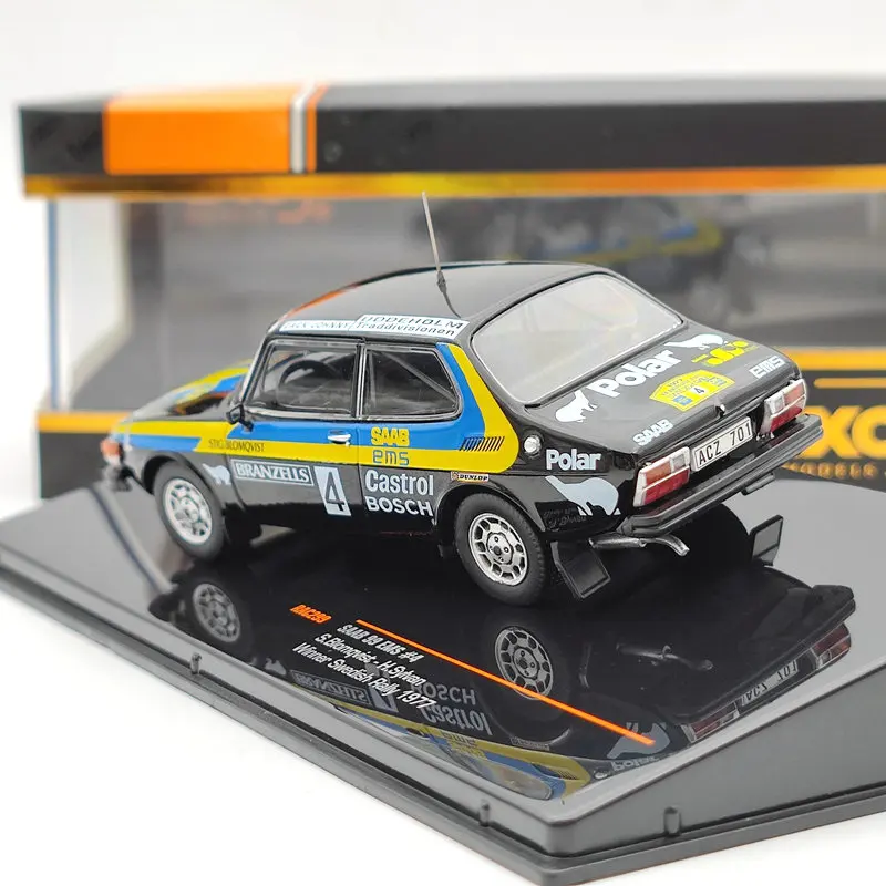 IXO для SAAB 99 EMS #4 S.Blomqvist-H.Sylvan Winner шведский ралли 1977 RAC299 литые модели автомобилей