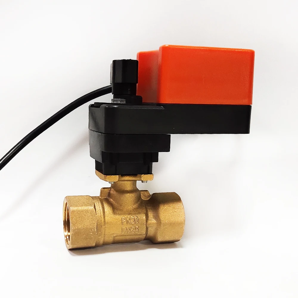 1 1/2 ''proprotion модулирующий клапан 4 20mA AC/DC24V 0 10V для регулирования потока или