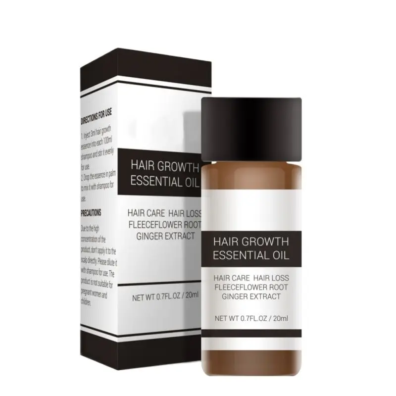 

20ml Hair Growth Essential Oil Fast Powerful Hair Care Products Essential Oils Liquid Dense Hair Treatment Hair Beard Oil