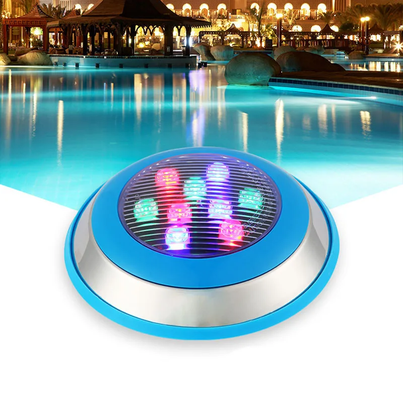 

Fanlive 5PCS 6w 12w 15W 18w 24w 36W RGB Led Swimming Pool Light IP68 AC 12V 24V Led Underwater Lights For Ponds Lighting