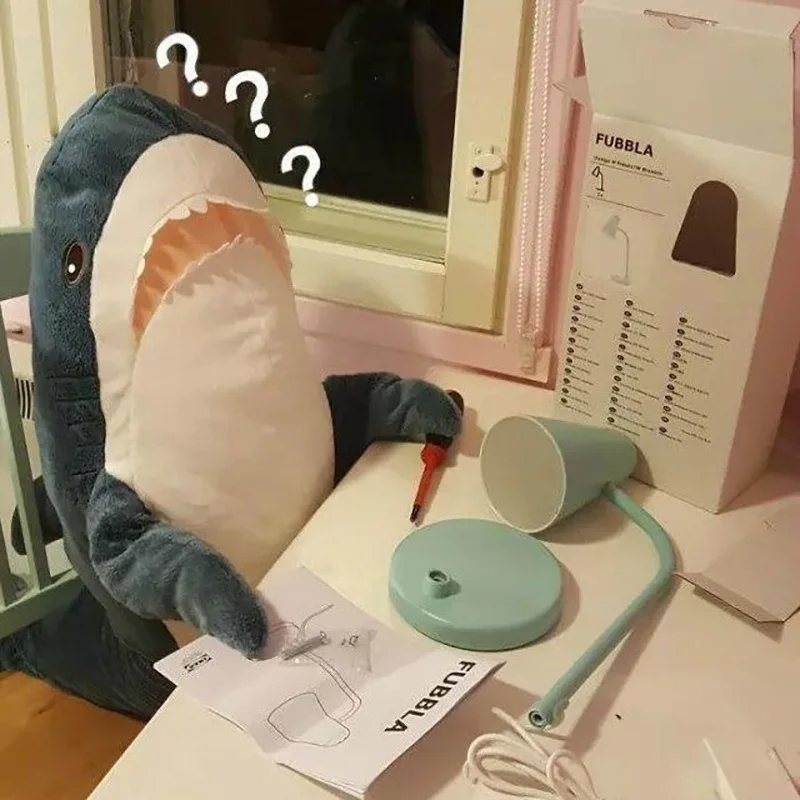 Самая популярная плюшевая Акула мягкая игрушка набивная розовая детский подарок