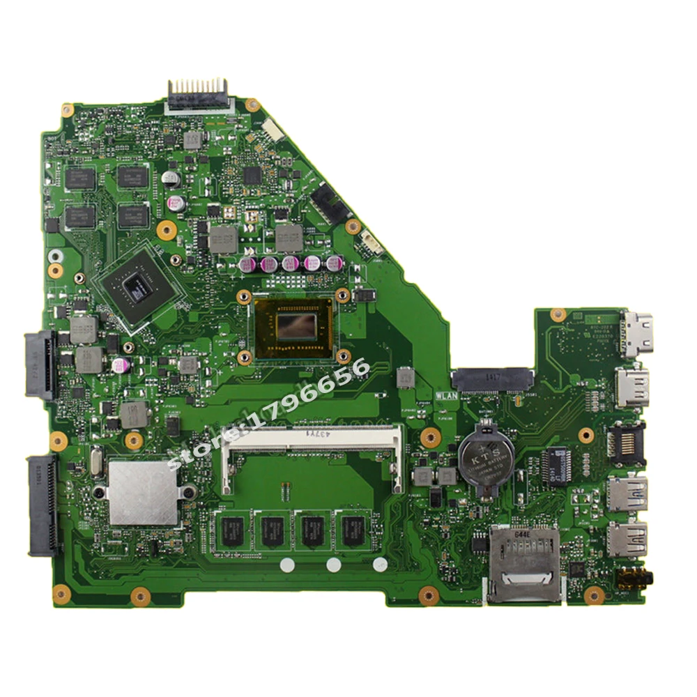 

X550CC Motherboard For Asus X550CC X550CL Notebook Motherboard Y581C 1007u / 2117u 4GB RAM Original Motherboard REV2.0 PM Tests