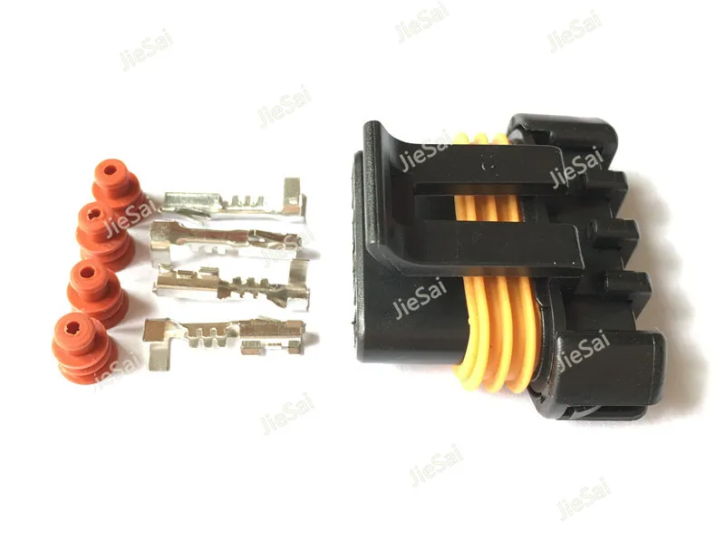 Фото Разъем генератора серии GM LS 4 Pin 12186568 Female Delphi автомобильный Автомобильный разъем для Hummer H2 6.2L кислородный датчик O2 №2