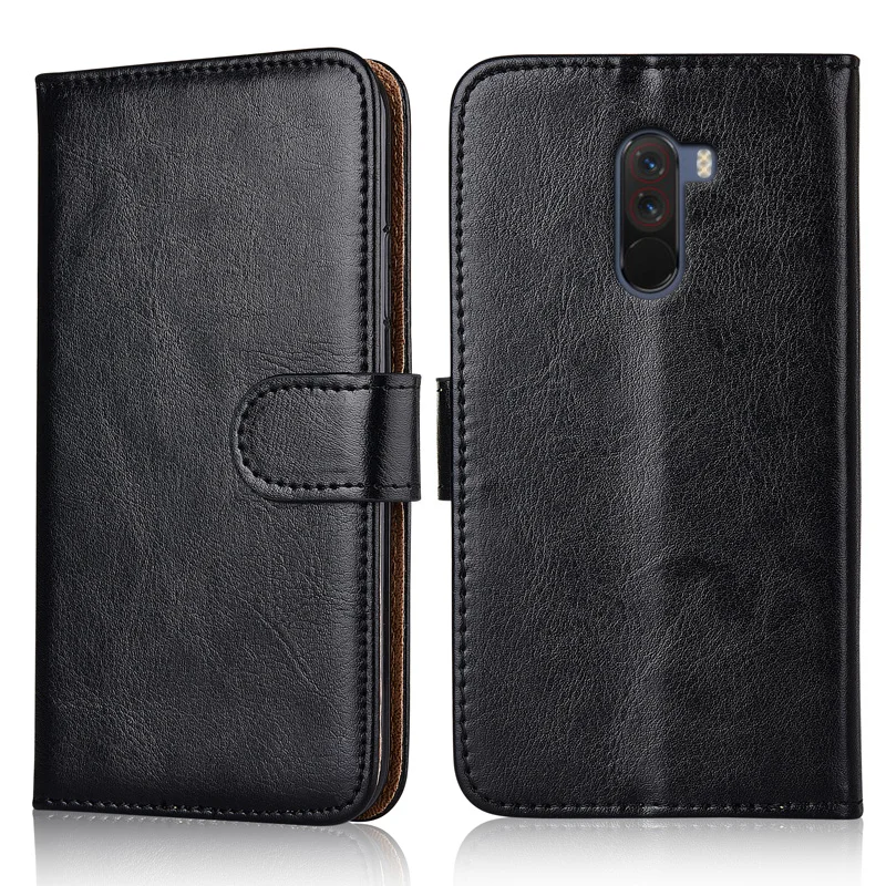 coque for on pocophone f1 wallet leather stand flip case for xiaomi f1 cute capa poco x2 x3 m2 m3 m4 f2 pro 5g f3 gt phone cover free global shipping