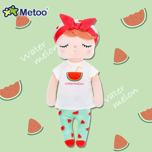 Плюшевые игрушки в коробке с принтом фруктов Metoo Angela Фруктовые Куклы