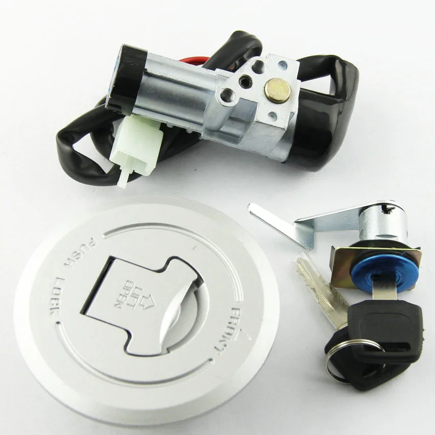

Motorcycle Oil Fuel Tank Gas Cap Ignition Switch Seat Lock Key Kit For Honda CBF125 35010KWF950 Motor Accessories 35010-KWF-950