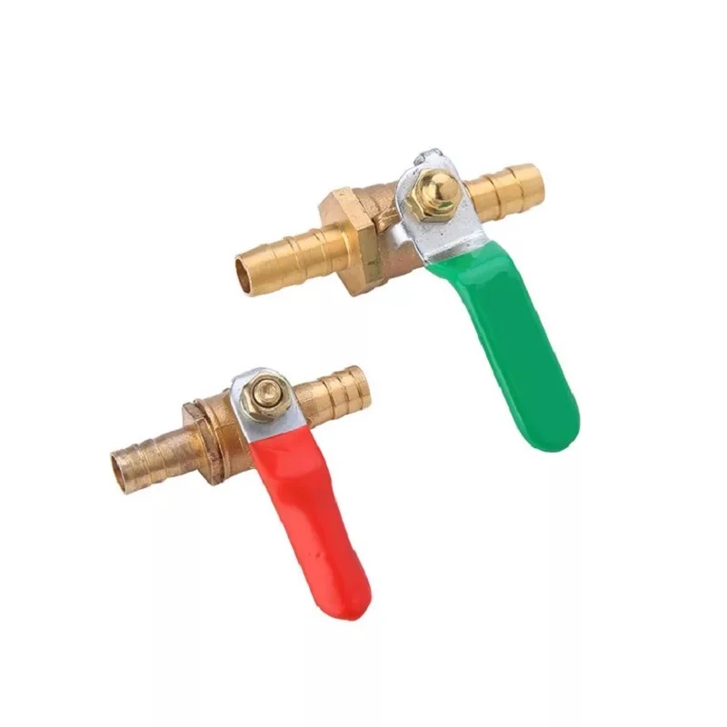 

Two Way Brass Pneumatic Shut Off Ball Valve Pipe Fitting Connector Coupler Adapter Tube 6mm 8mm 10mm 12mm