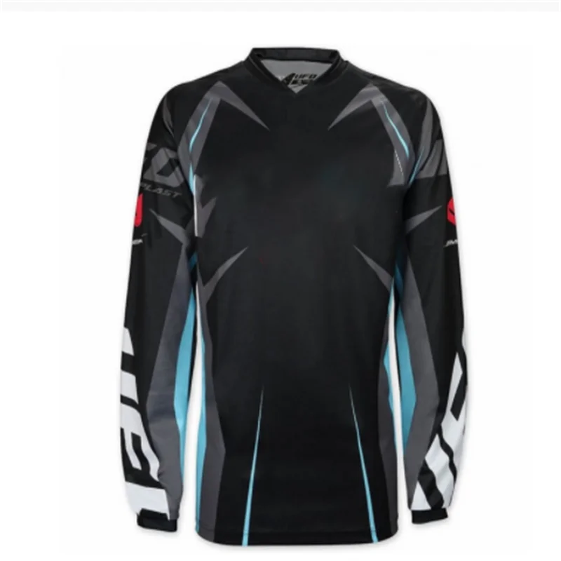 

Off-road motorcycle speed surrender BMX mountain bike long-sleeved jersey bike DH downhill quick-drying sportswear