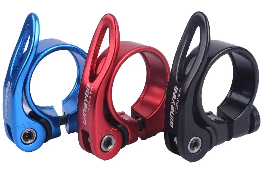 

28.6/30.2/31.8/34.9mm Alloy Bike Seat Clamp Aluminium Quick Release Mountain MTB BMX Road Bike bicycle Seatpost Clamp