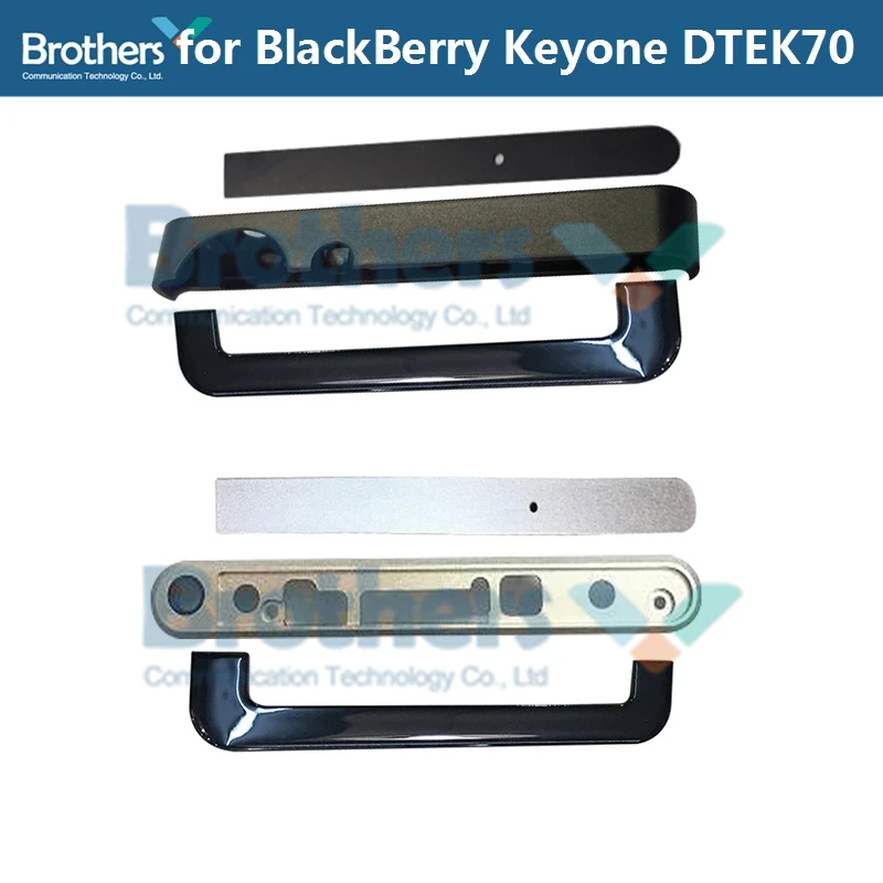 Для BlackBerry KEYone DTEK70 DTEK 70 верхний и корпус в виде хлопьев Нижняя крышка верхняя чехол