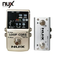 nux music looper pedal loop core deluxe guitar effect pedal guitar acoustic electric guitars accessorie 40 drum true bypass 8h
