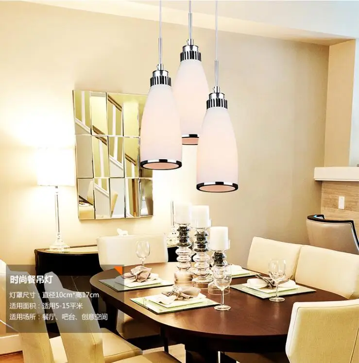 Ресторанная Люстра Светодиодная круглая потолочная лампа креативная барная