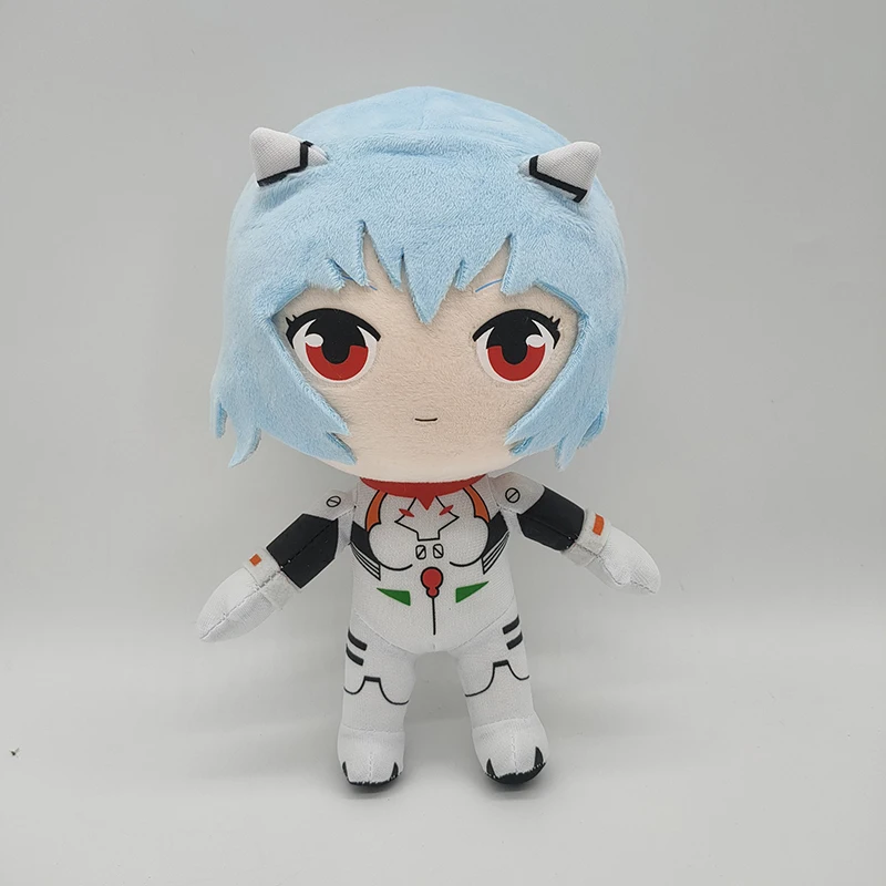 

Cute Rei Plush Toys Doll Anime Evangelion Kawaii Ray Ayanami Stuffed Plushies Doll Birthday Christmas Gifts For Kids