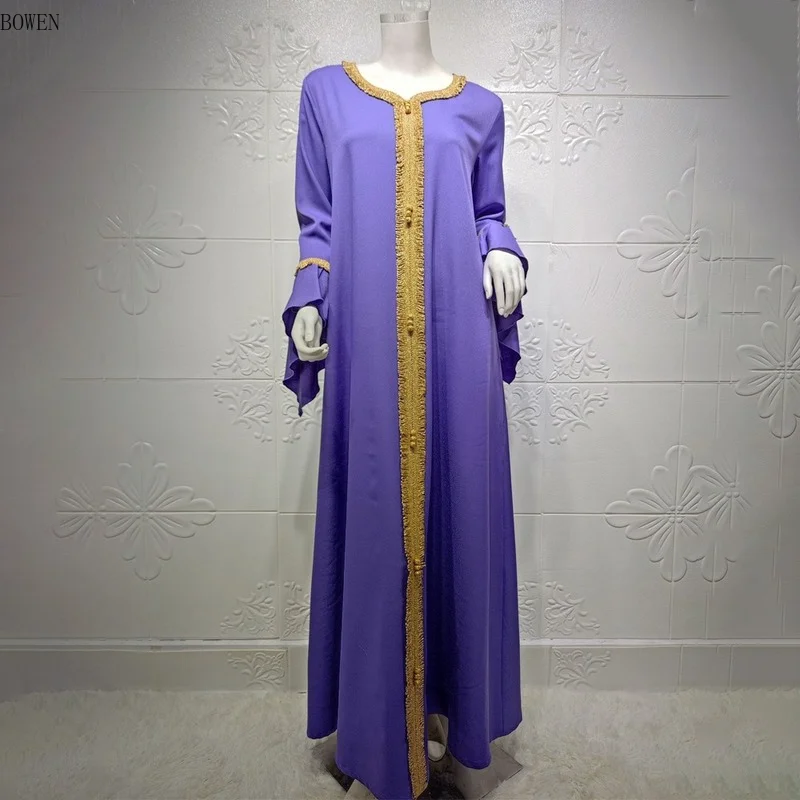 Muslim Kaftan Abaya Dress Kimono Women Dubai Praying Clothes Elegant Long Dresses Evening Gown Pakistani Islamic Clothing