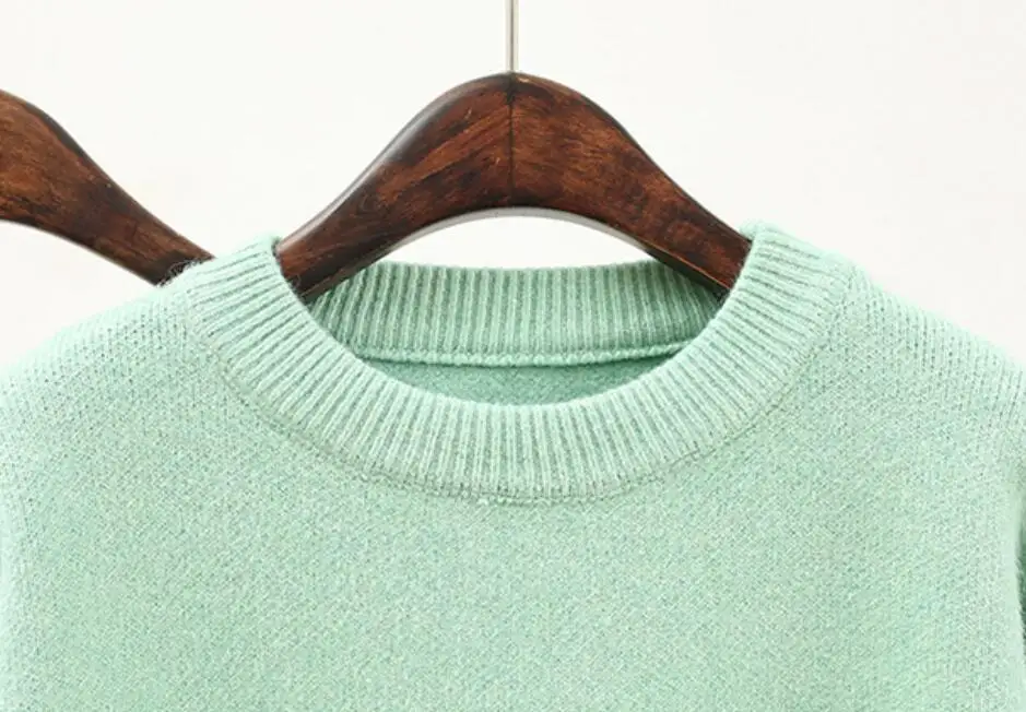 

Women Dress Knit Wear Suit 2020 Solid Colors long Sleeve Pullover Sweater And Knitting Package Hip Dress Two Piece P1645