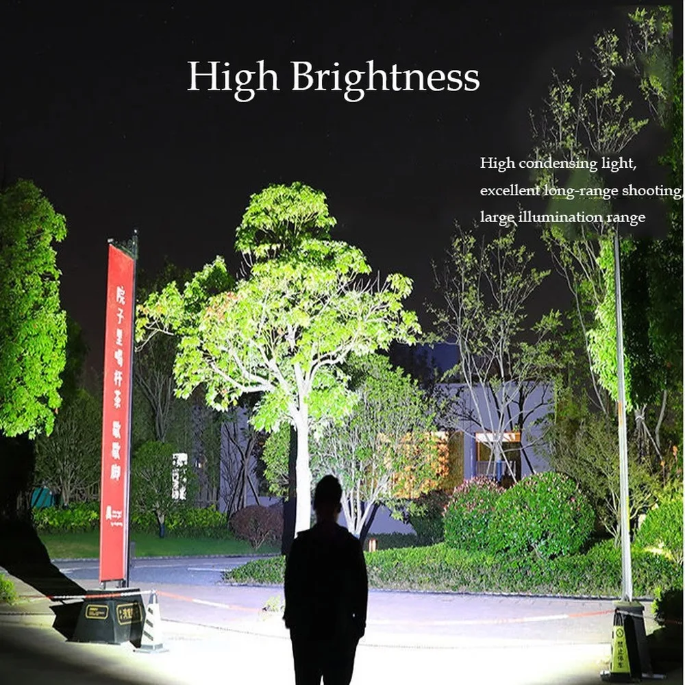 

Induction Rechargeable T6 LED Headlight Zoom Waterproof flash Headlight Flashing Outdoor Super Bright Camping Hunting Headlight