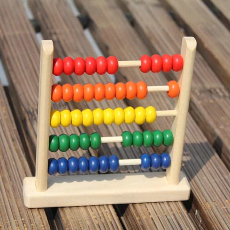 

Baby Math Toy Wooden Abacus Colorful Small Numbers Counting Calculating Beads Kids Toy Math Learning Early Educational Toy 2021