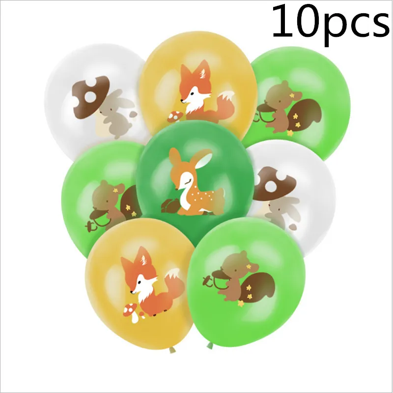 Воздушный шар в виде морского льва лисы пингвина панды Мультяшные животные