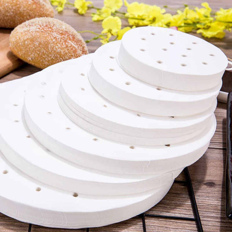 100 шт. воздушная фритюрница Пароварка бумажные вкладыши Одноразовые