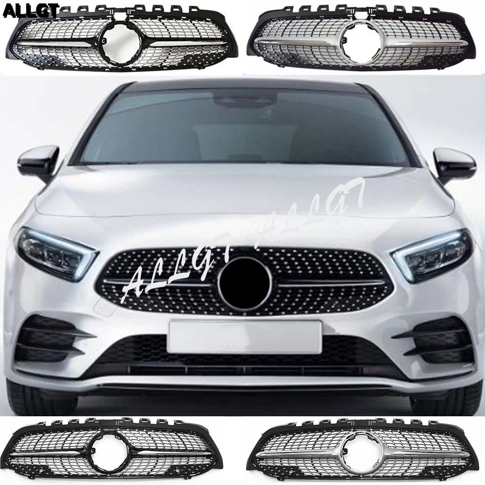 Подходит для Mercedes Benz W177 класс Решетка переднего гриля A200 A250 для года Алмазный Стиль