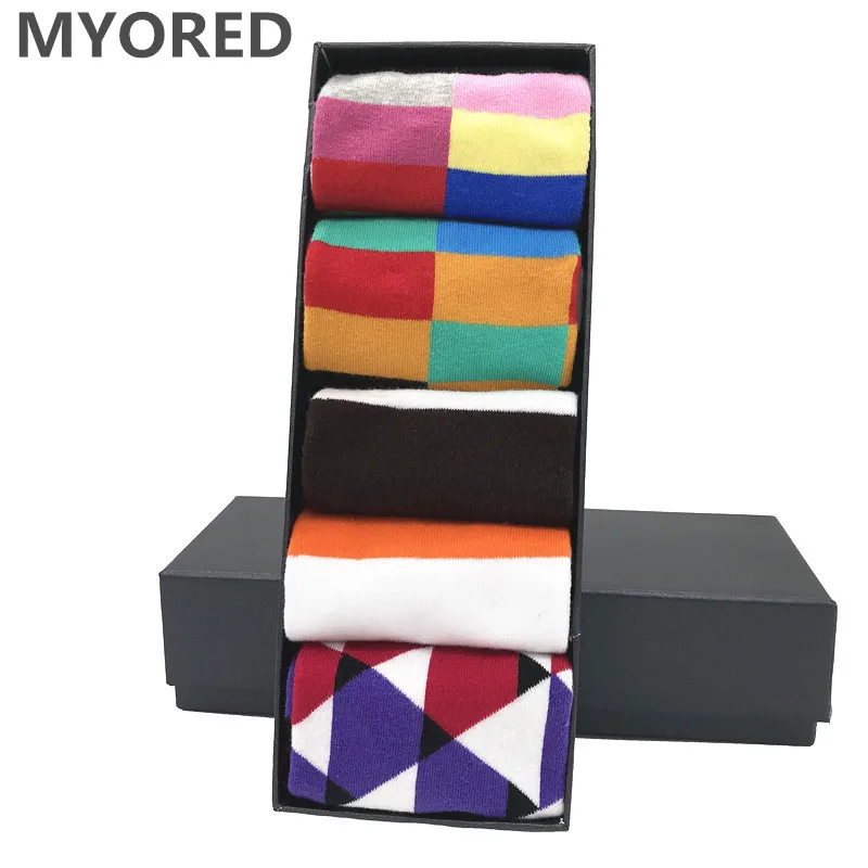 Носки мужские в полоску MYORED цвет ассортименте 5 пар | Мужская одежда