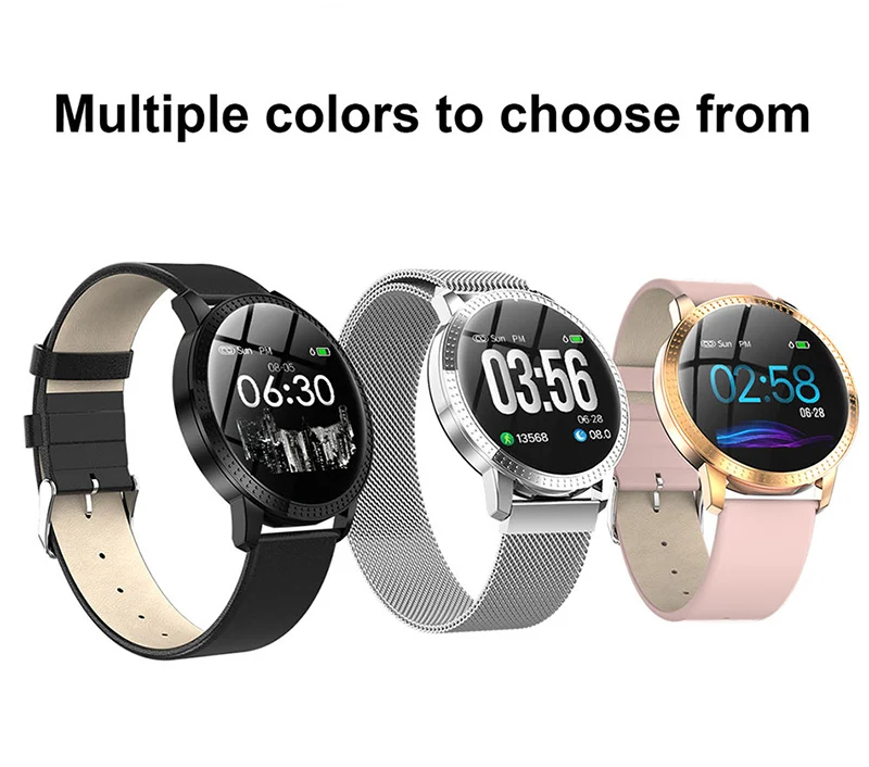 Женские Смарт-часы для фитнеса женщин бега Reloj монитор сердечного ритма Bluetooth